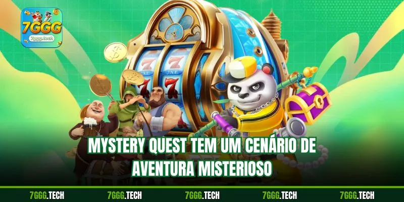 Mystery Quest tem um cenário de aventura misterioso