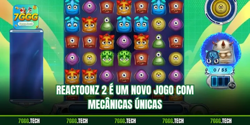Reactoonz 2 é um novo jogo com mecânicas únicas