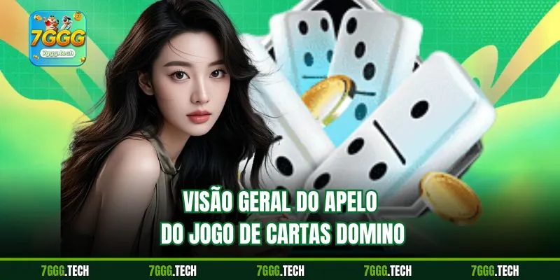 Visão geral do apelo do jogo de cartas Domino 